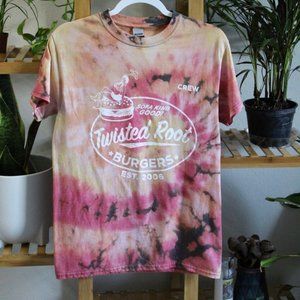 RECYCLED BLEACH TIE DYE SHIRT